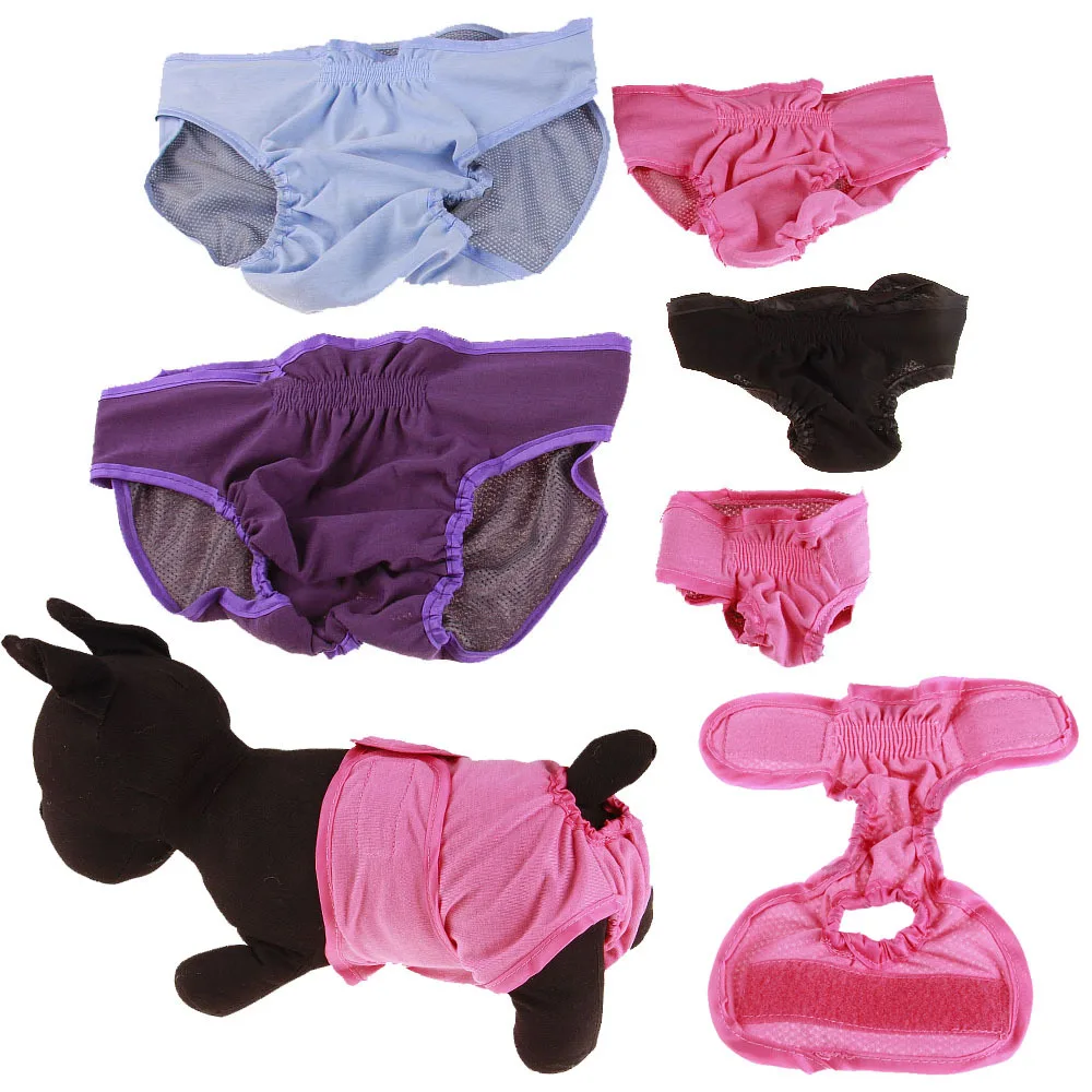 

Dog Diaper Physiological Pants Female Dog Sanitary Washable Panties Shorts Underwear Briefs For Dogs Sanitary Panties XS-XXL