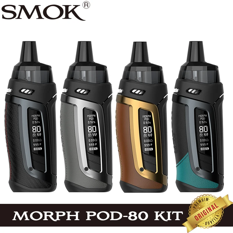 Набор для вейпа SMOK MORPH POD 80 Вт 3000 мАч 5 мл|Системы нагревания табака и электронные