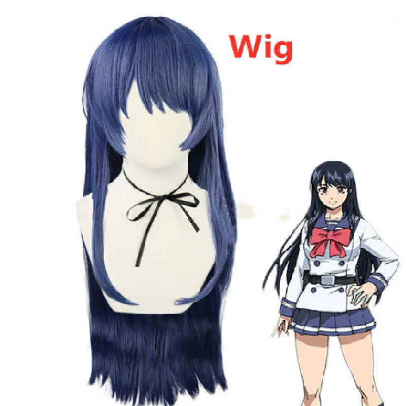 Anime Cosplay Costumes Anime High Rise Invasion Shinpan Women Uniform Short Skirt Halloween Full Set