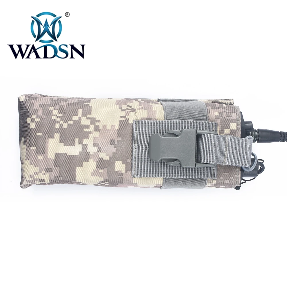 UC WADSN тактический жилет система сумка AN/PRC148/152 Беспроводная рация Сумка Molle Карманный переговорный аксессуар для гарнитуры - Цвет: UC