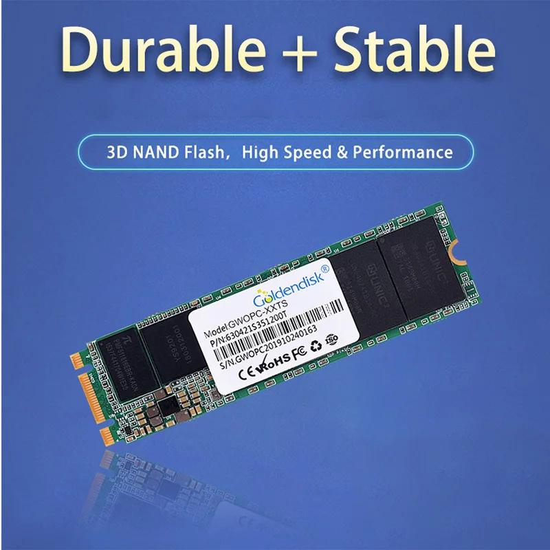 Жесткий диск Goldendisk M.2 512 Гб mini pci e x 4SSD NGFF 2280 ssd SSD ГБ|solid hard disk|m.2 512gbssd |