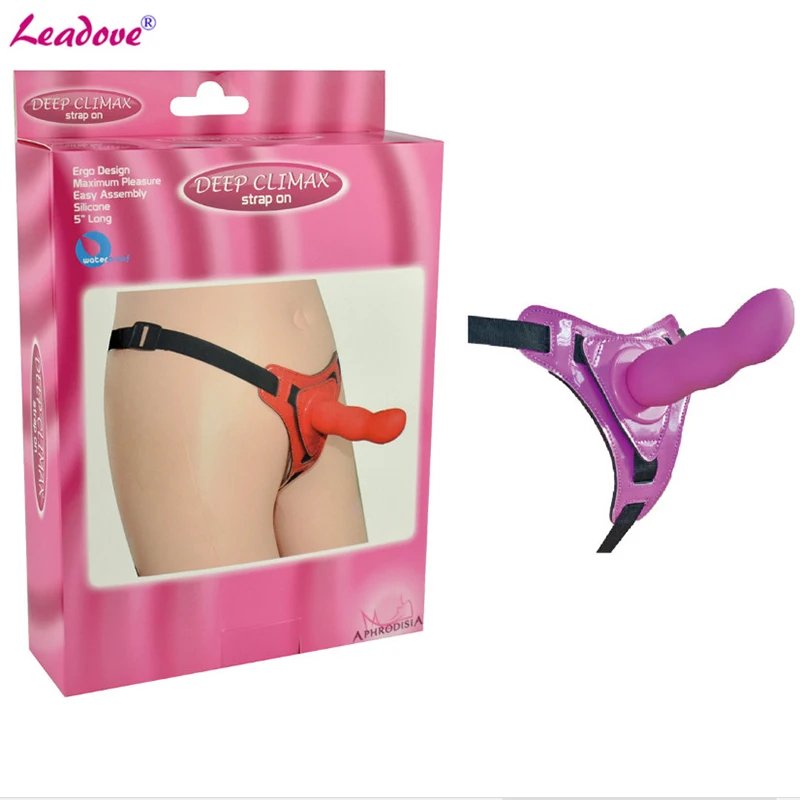 Силиконовый ремешок на фаллоимитатор реалистичный без бретелек Страпон пенис