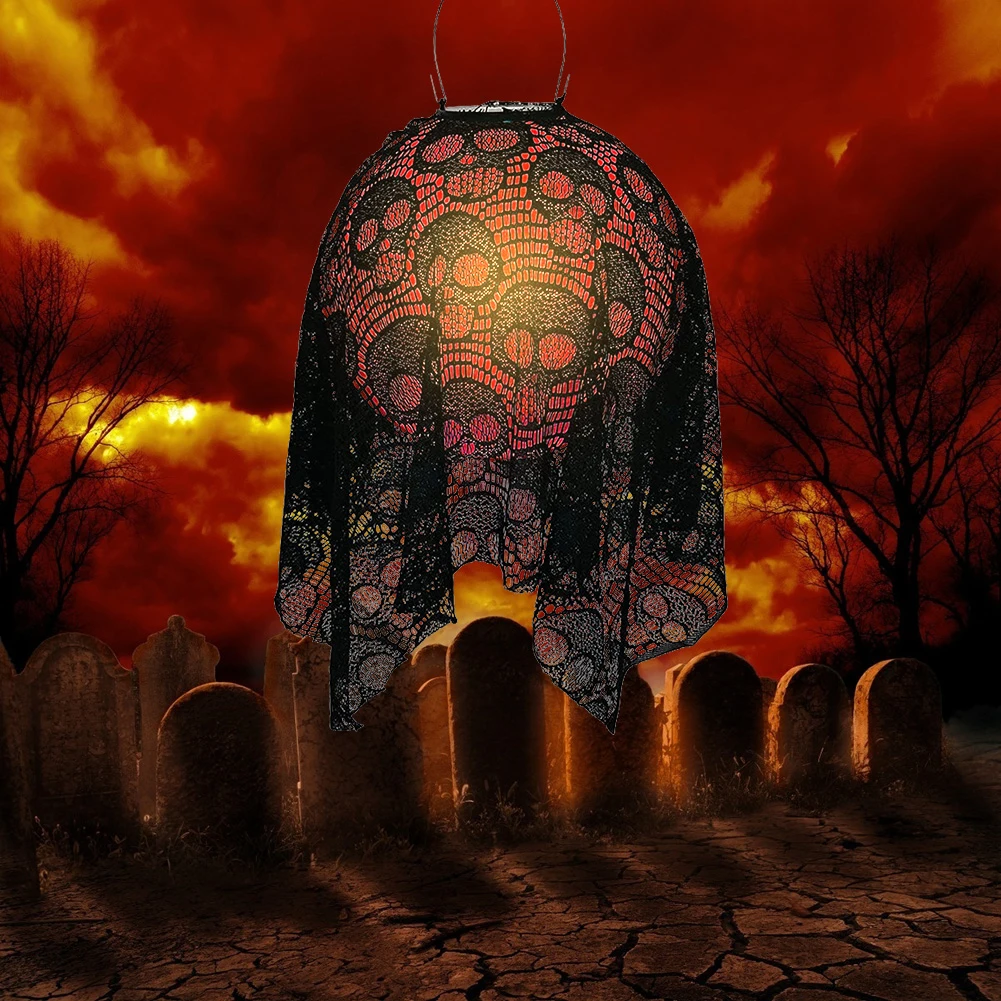 

Садовый фонарь на Хэллоуин, светодиодный уличный фонарь на солнечной батарее, в форме круглого шара, водонепроницаемость IP55, для свадьбы, це...