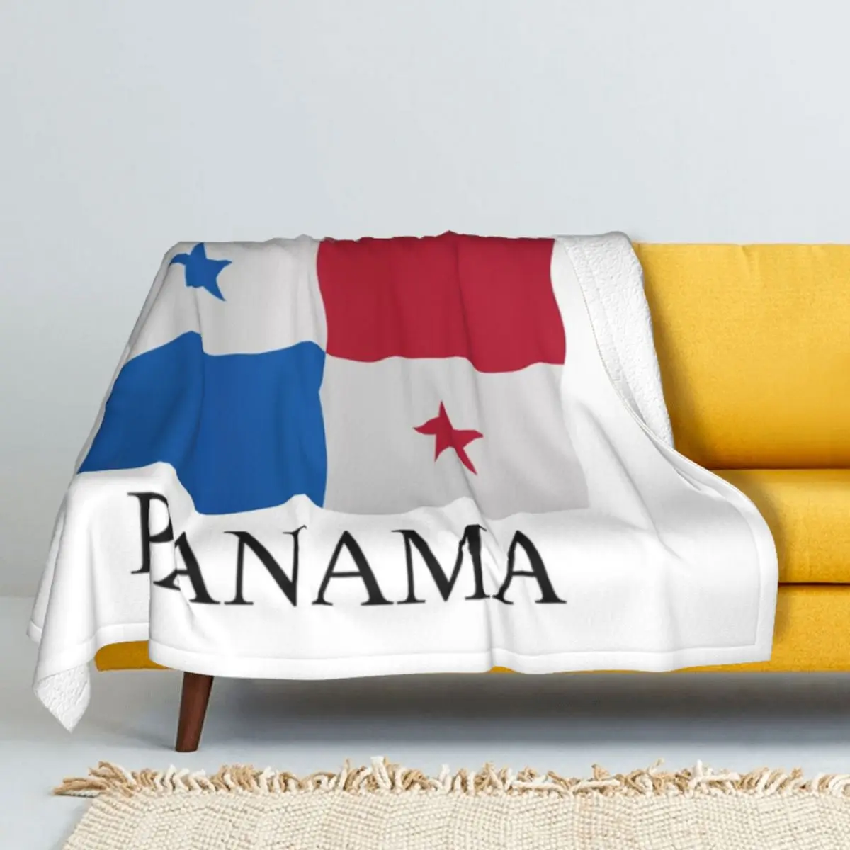

Panamanian Flag Winter Thicken Cashmere blankets Lamb Blanket Flannel Quilt warmth bedclothes Sofa Child Birthday