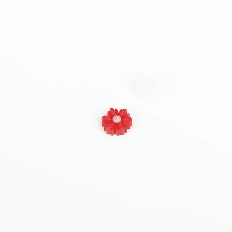 20pcs 9-27mm Resin Flower Flatback Cabochons Scrapbook Craft DIY Earring Hairpin Decoration Accessories for Women Jewelry Making | Украшения