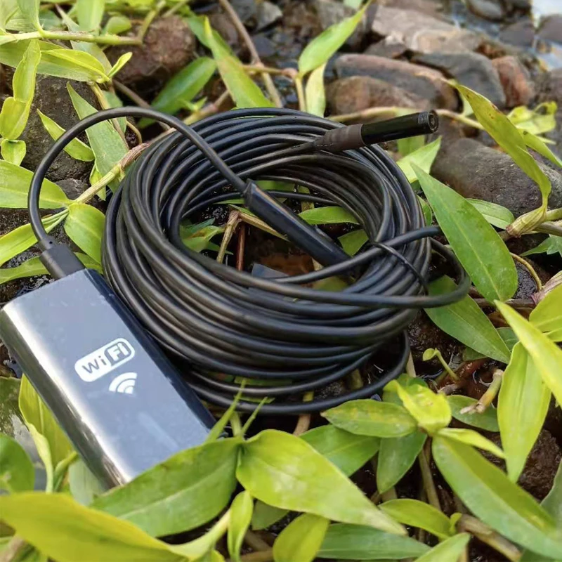 Подводная камера 5 мегапикселей визуальная Рыбалка WiFi подключение телефон