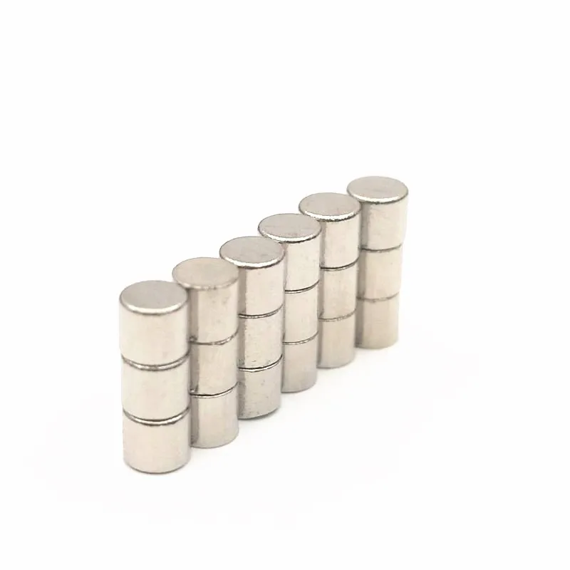 Неодимовый магнит диаметр микро диска 4x4 мм диаметрально Намагниченный сильный