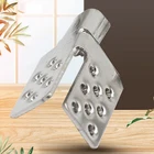 Зажимы для нагревательной пленки для пола, фиксированные зажимы, серебристая нагревательная пленка, высококачественные аксессуары для украшения дома, 10 шт.