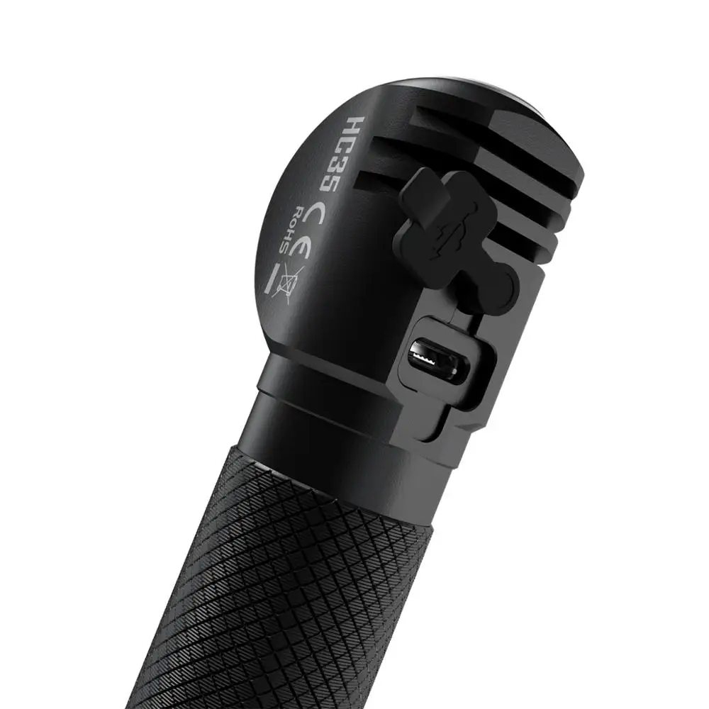 2700 люмен налобный фонарь Nitecore HC35 4 x CREE XP-G3 S3 светодиоды следующего поколения 21700