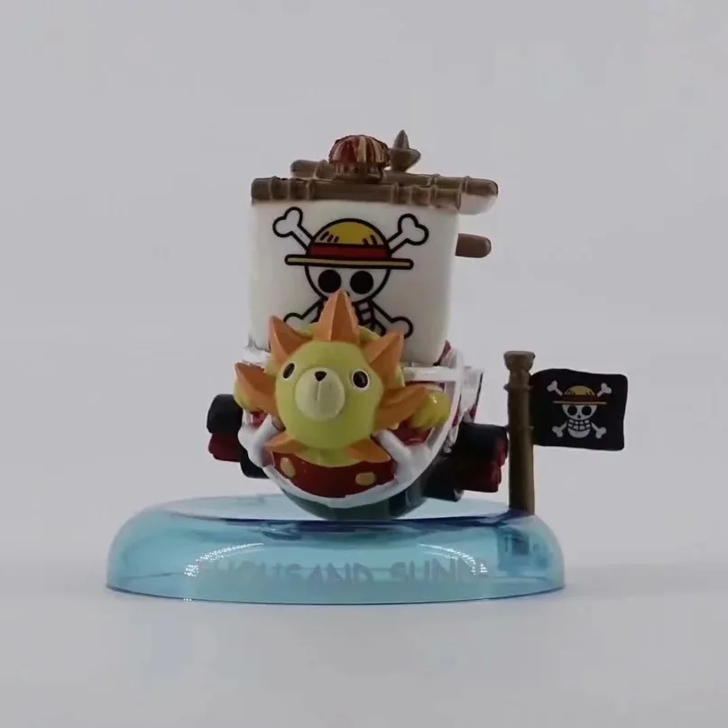 6 шт. Аниме One Piece пиратский корабль тысяча солнечного го Веселая белая борода
