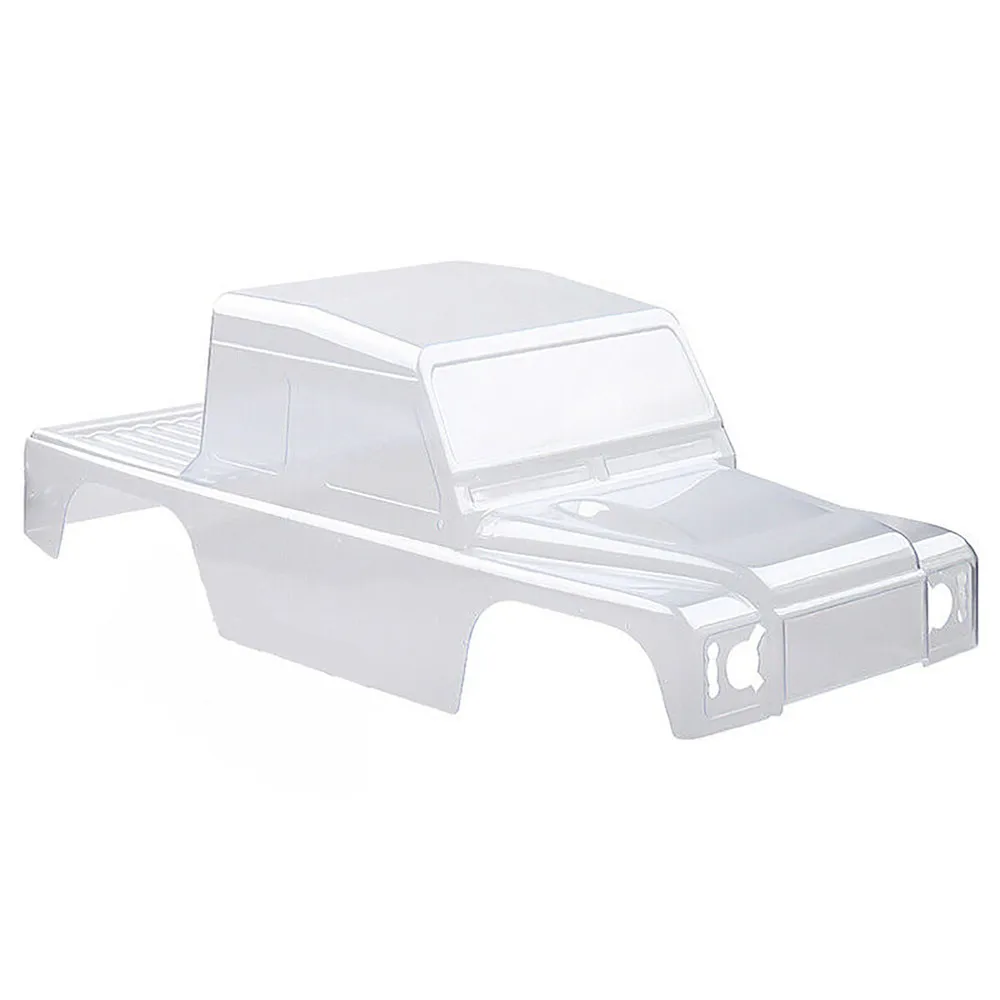 313 мм Колесная база ПВХ Корпус кузова радиоуправляемого автомобиля для 1/10 TRX4 Defender