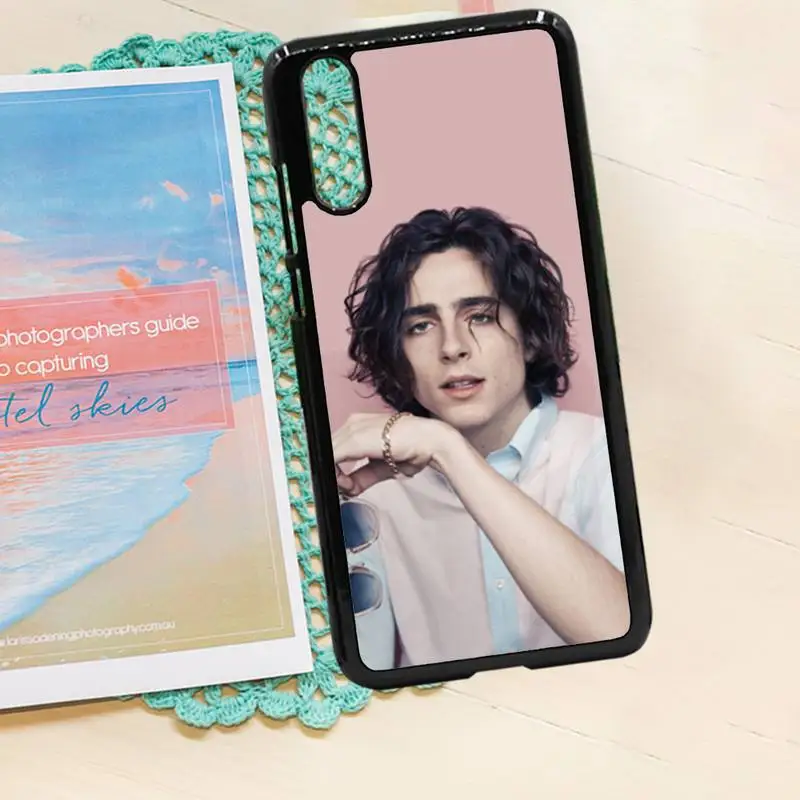 

timothee chalamet famous actor luxury Phone Case coque PC for iPhone 11 12 pro XS MAX 8 7 6 6S Plus X 5S SE 2020 XR