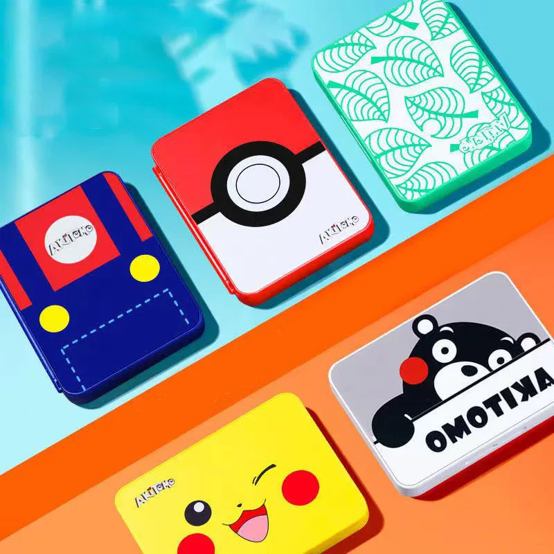 

Nintend Switch Accessory 24 in 1 Magnetic Game Memory Cards Micro SD Case Holder for Nintendo Switch OLED Cartridge Storage Box