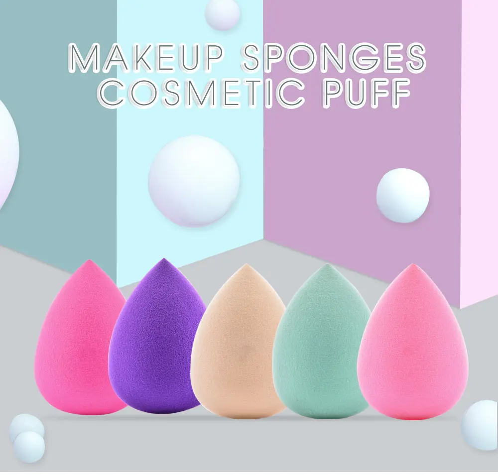 Косметическая губка для основы под макияж косметическая макияжа мягкая в форме