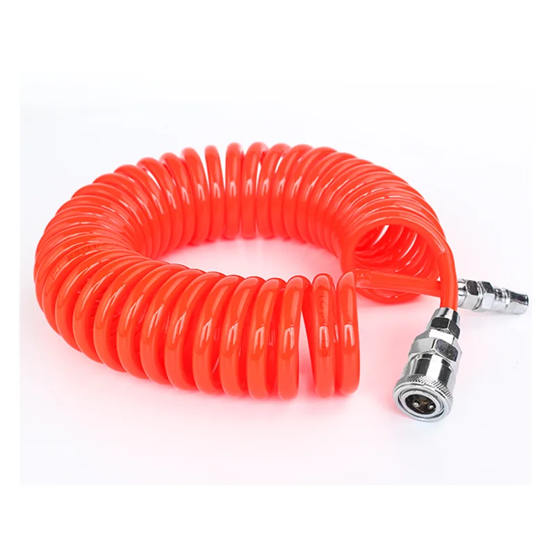 

Pneumatic Polyurethane Air Compressor Hose Tube High Pressure 8X5mm 10X6.5mm 12X8mm Telescopic Spiral Pipe Tool