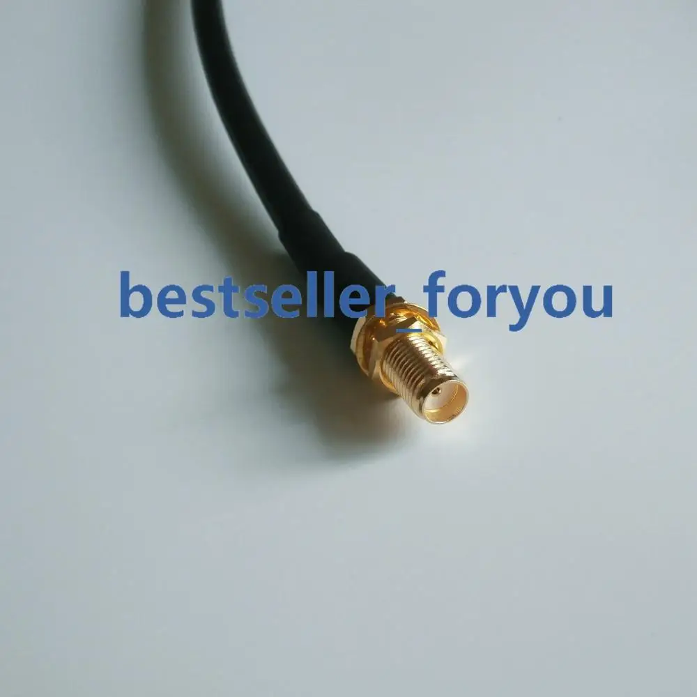 SMA женский UHF штекер PL259 PL 259 RF прямой свиной хвост Перемычка RG58 кабель 50