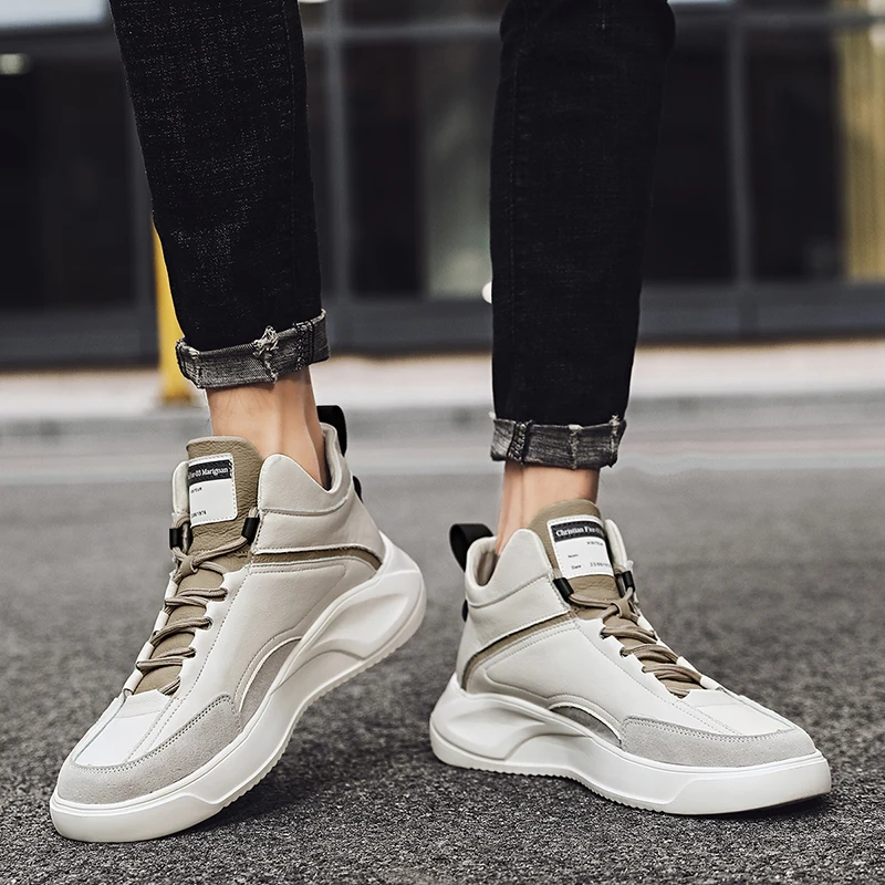 

Zapatos Повседневное es Para Hombre; Обувь для Для мужчин Повседневное мужские спортивные Для мужчин, высокие кроссовки прохладный Винтаж тренажерны...