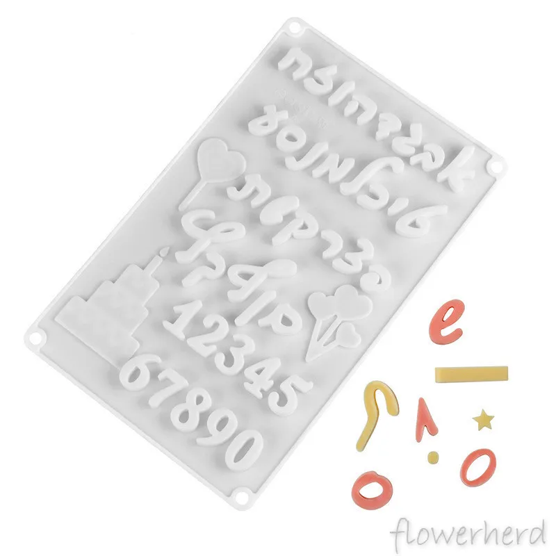 Креативная Форма 3D сделай сам с цифровыми ивритскими буквами форма для торта из