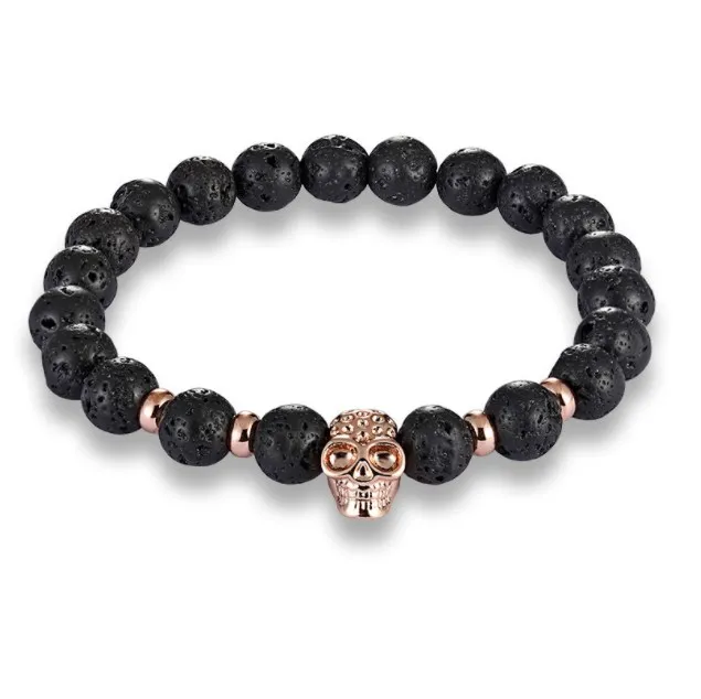 8 мм Череп золото серебро медь циркон кубический цирконий бусины богемный