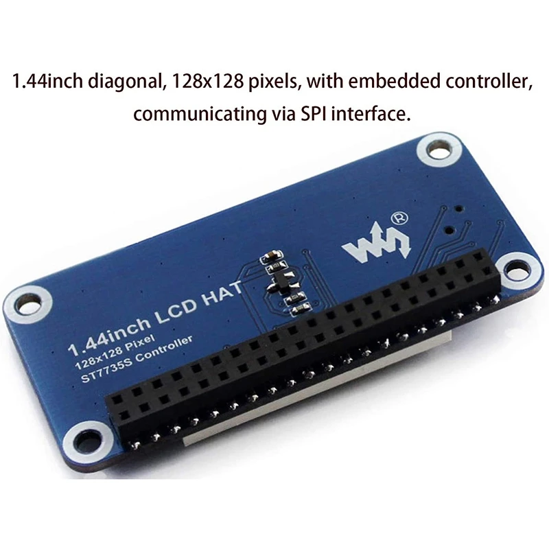 Светодиодная подсветка Waveshare для Raspberry Pi 2B/3B/3B +/Zero W 1 44x12 8 пикселей 3 В | Компьютеры и