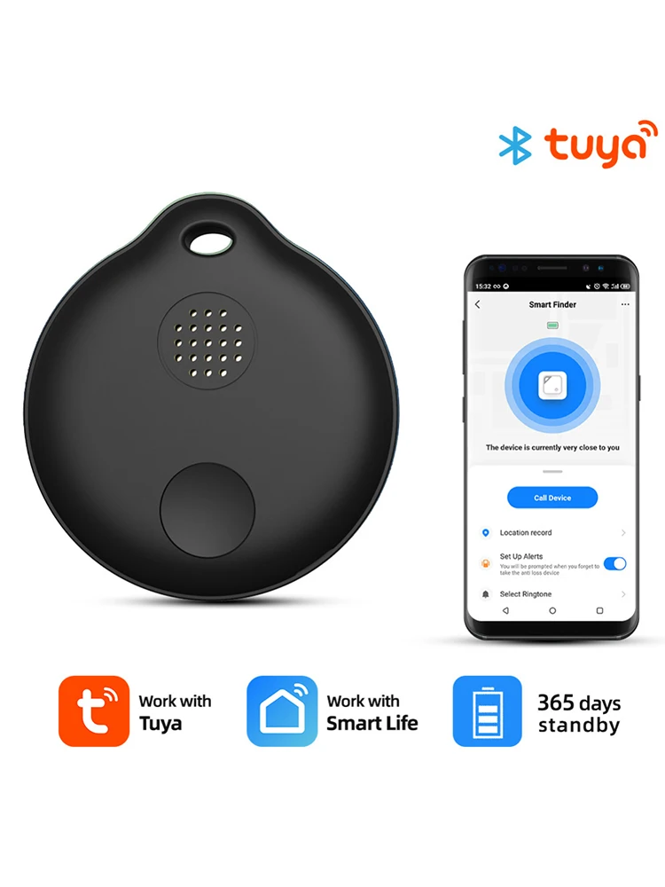 

Smart Tracker Item Finder Tuya/smart Life App Smart Tags Key Anti-lost Device Pet Anti-lost Location Tracker