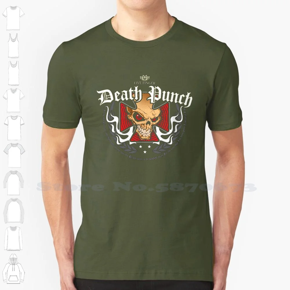 

Death Five Merch Summer Funny T Shirt For Men Women Band Heavy Metal Metal Music Kung Fu Cinema F8 Got Your Six 5Fdp