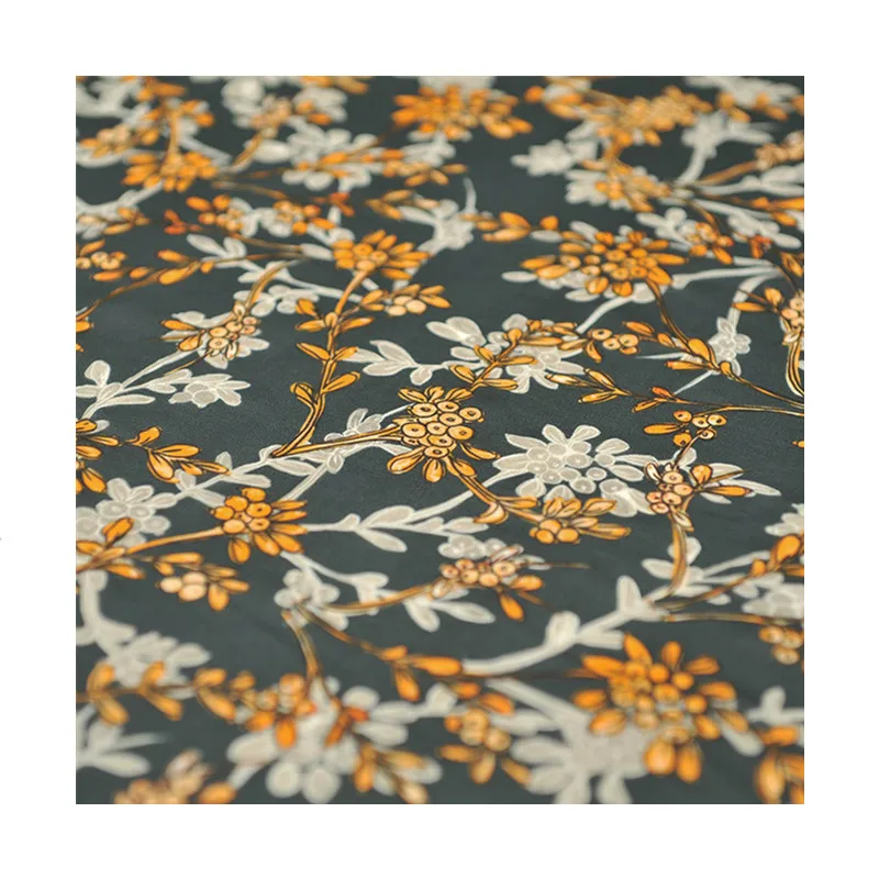 

Mulberry silk double joe fabric cloth per meter 14mm wide 116cm soft clothing dress new shirt fabric for women