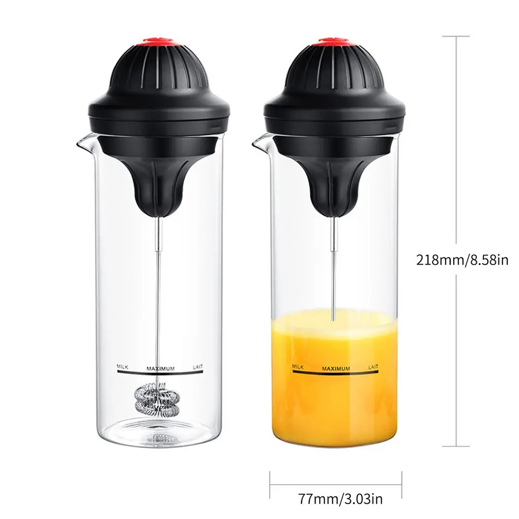 

Milk Frother Electric Milk Frother With Double Whisk Mini Foamer For Cappuccino Frappe Matcha Milk Frother Whisker