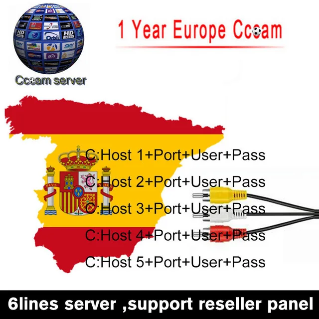 Spain-Receptor-Cccam-1-Year-Portugal-Germany-Poland-europe-Satellite-tv-Receiver-7-Clines-Ccam-For |