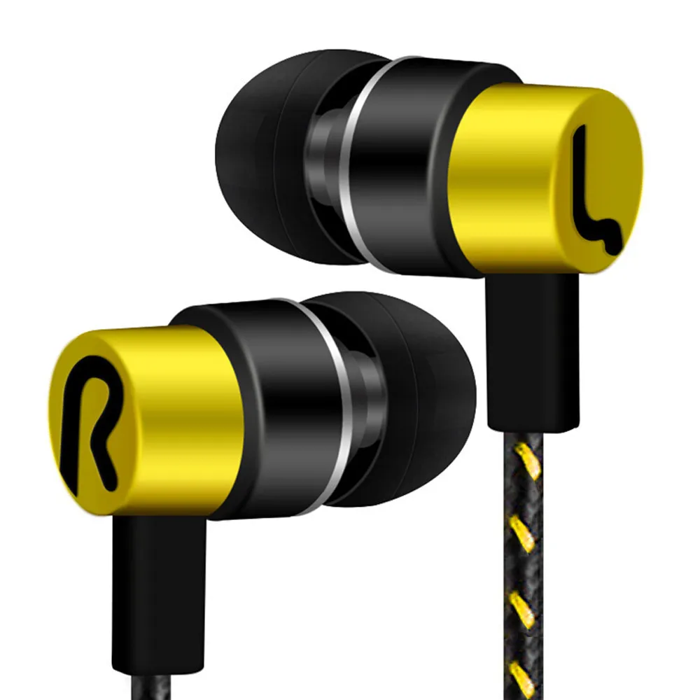 1pc Sports Earphone With No Microphone 3.5mm In-Ear Stereo Earbuds Headset For Computer Cell Phone MP3 Music D30 Jan12 | Электроника