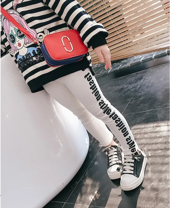 Леггинсы для девочек детские штаны брюки на осень и весну Новое поступление