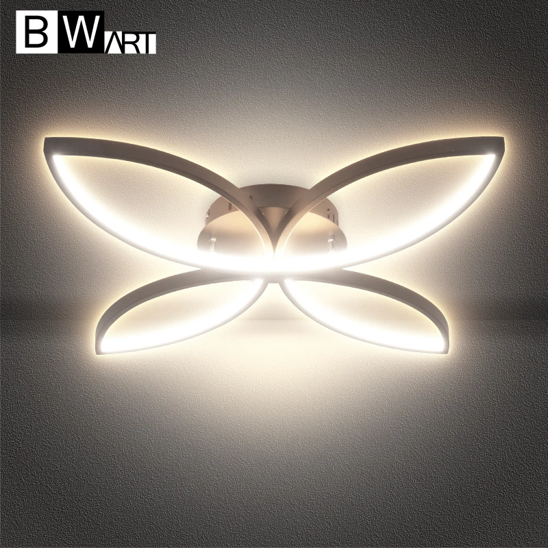 Современная светодиодная люстра BWART для гостиной спальни алюминиевый корпус