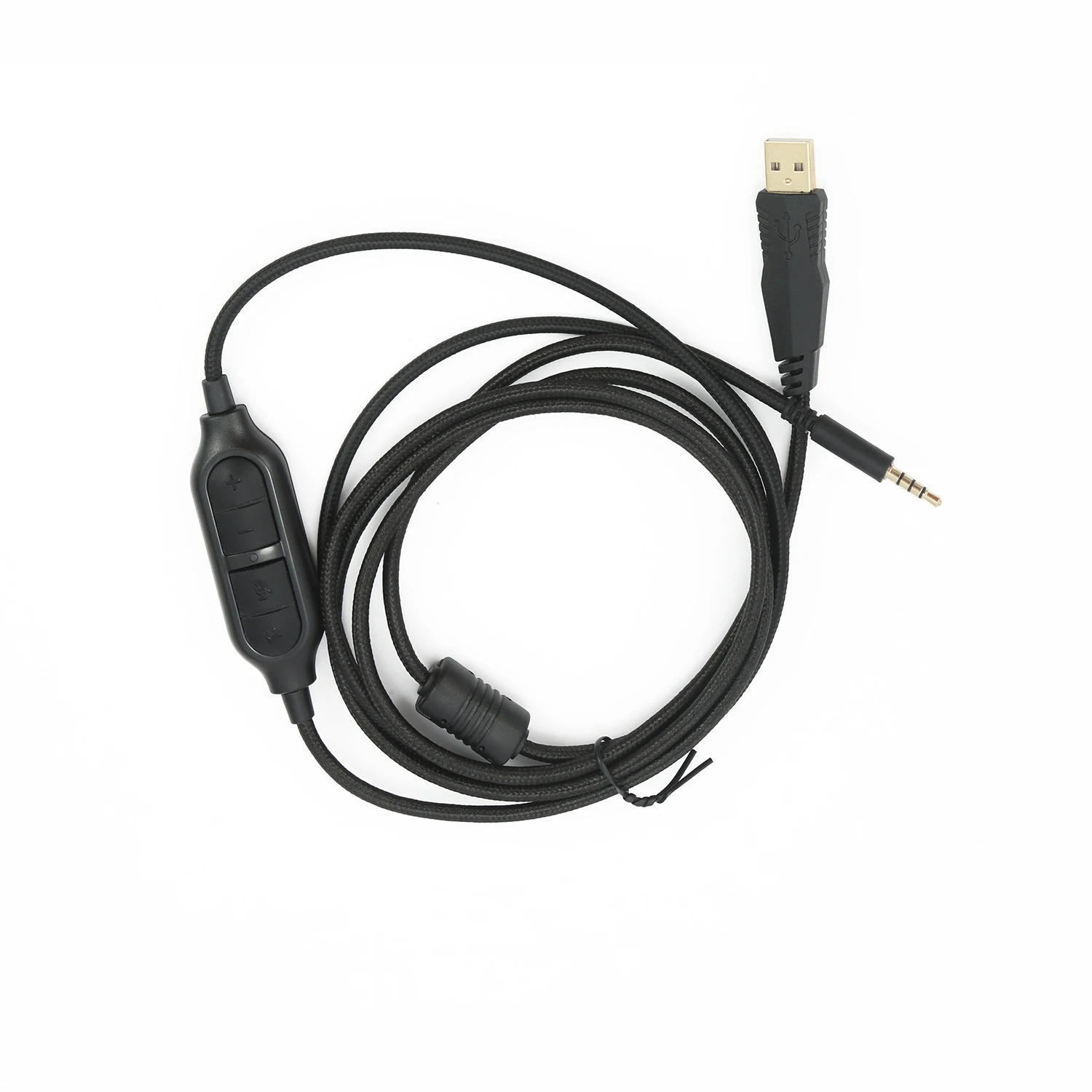 Оригинальный подлинный USB кабель Redragon H510 Zeus со штекером 3 5 мм и разъемом AUX для 2