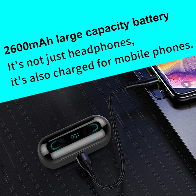 Беспроводные стереонаушники Twinbuys TWS Q32-1 bluetooth-гарнитура с микрофоном для Xiaomi Samsung