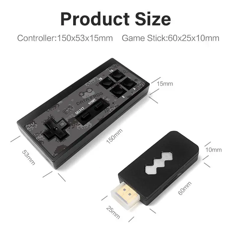 HobbyLane 4K Y2 HDMI видео игровая консоль мини ретро консоль беспроводной контроллер HDMI выход двойной плеер встроенный в 568 игр d29