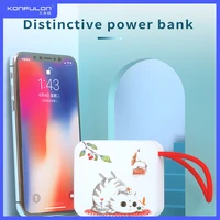 cute powerbank mini built in cable power banks portable charger slim power bank %d0%bf%d0%be%d0%b2%d0%b5%d1%80%d0%b1%d0%b0%d0%bd%d0%ba power bank 10000mah for iphone12 girls