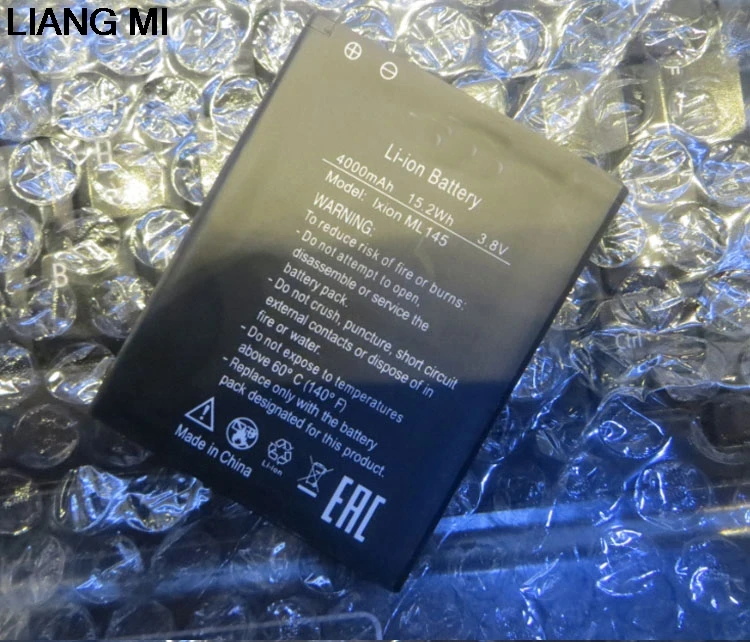 Новинка 4000mAh Ixion ML145 Сменный аккумулятор для DEXP Ixion ML145 Snatch SE с фотоэлементами