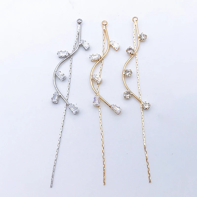 2019New 60 шт. S Стразы с пряжкой и бахромой Большие размеры/подвеска для серьги