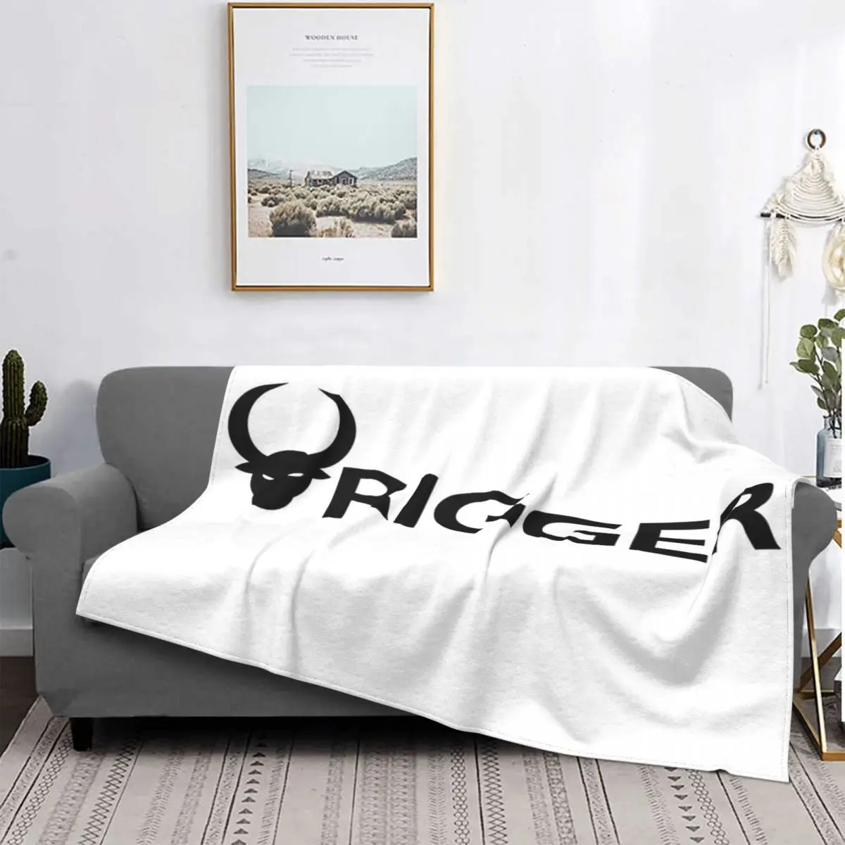

Trigger-Manta a cuadros para cama, manta double para cama, 3 единицы