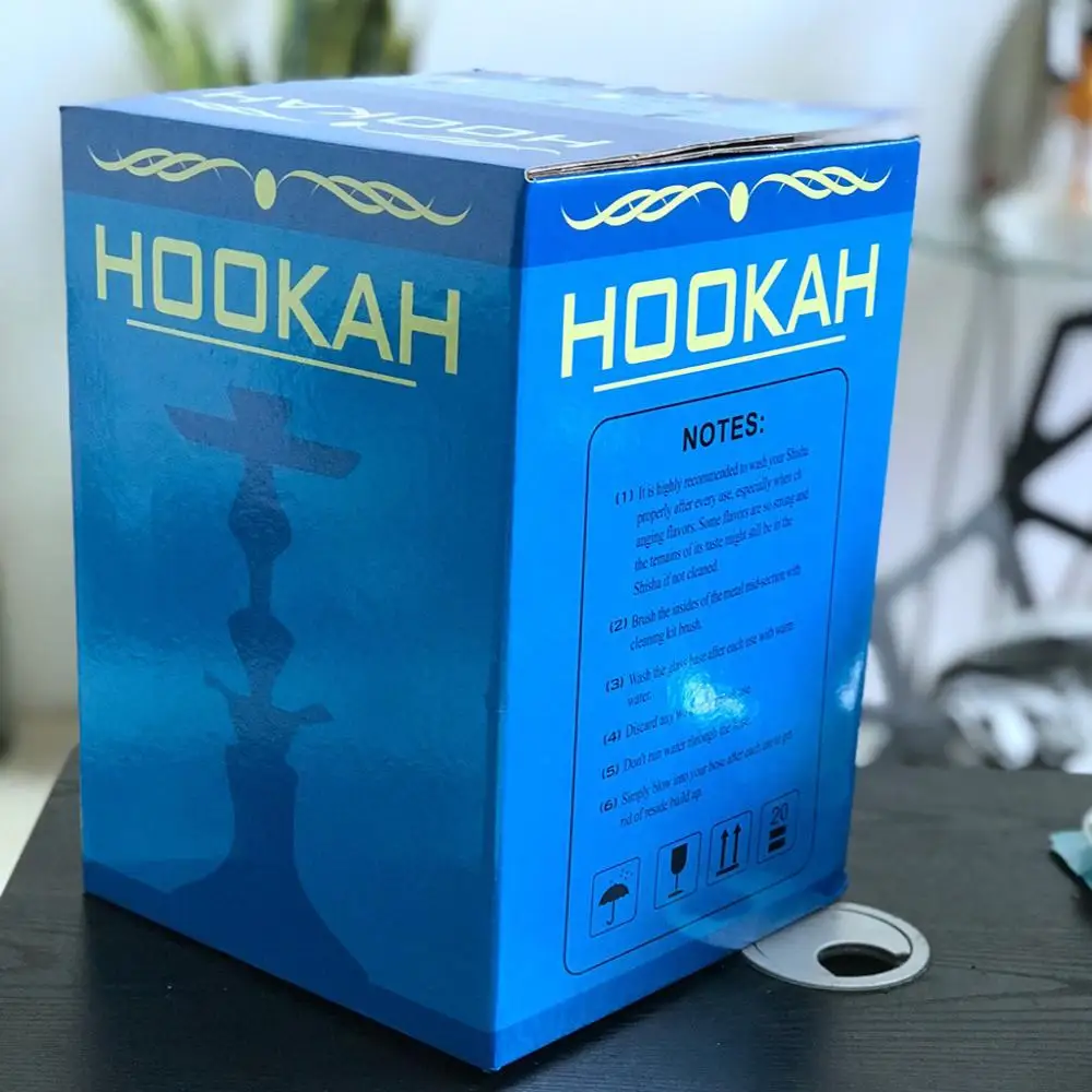 

Arab Acrylic Hookah Set shisha hookah Narguile LED Light Charcoal Hookah Accessories Set Party Gifts