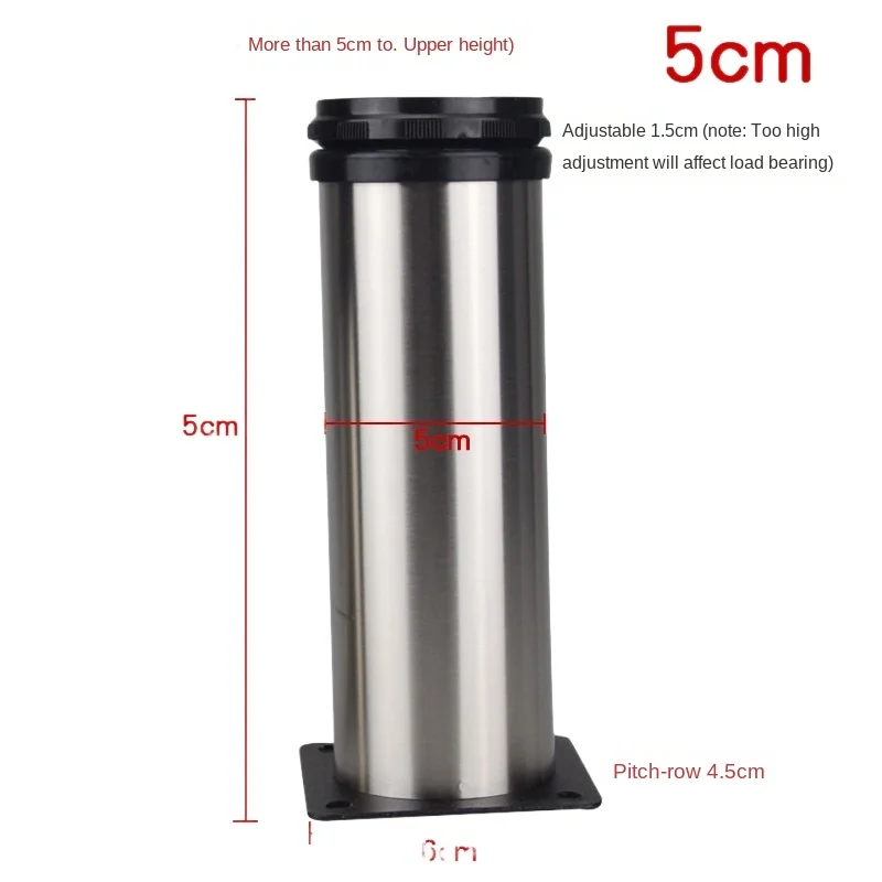 

Furniture Adjustable Cabinet Legs Stainless Steel Furniture Legs Cabinet Table Sofa Bed Feet Furniture Legs Feet