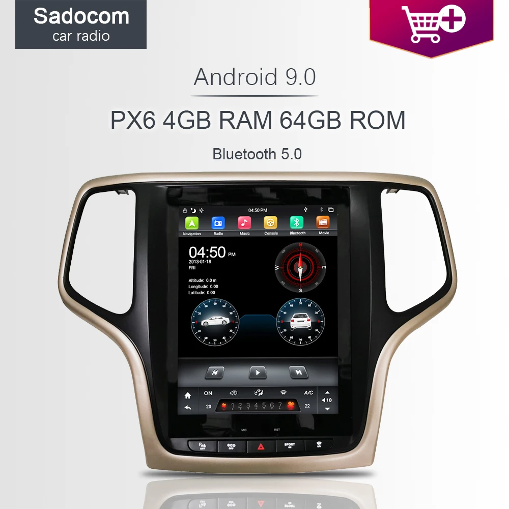 PX6 DSP Tesla 9 7 &quotAndroid 0 для Jeep Grand cherokee 2012 2018 автомобильный DVD плеер автомобильное радио
