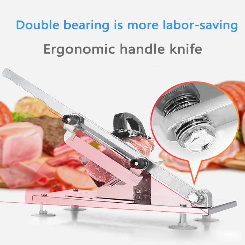 

Commercial meat cutter Multi-function beef /mutton roll slicer Stainless steel manual vegetable/Chinese medicine cutting machine