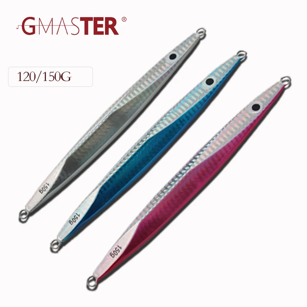 

Приманка GMASTER для джиггинга, 120 г, 150 г, свинцовый джиг, яркий свет и искусственная приманка для рыбной ловли