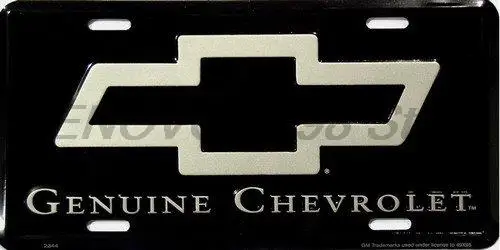 

Hangtime Genuine Chevrolet License Plate