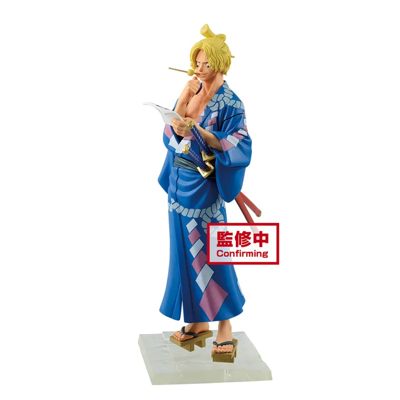 

One Piece Anime 19cm Original Sabo Long Kimono Eating Balls Decoration Character Model Toy Doll PVC Material Birthday Gift