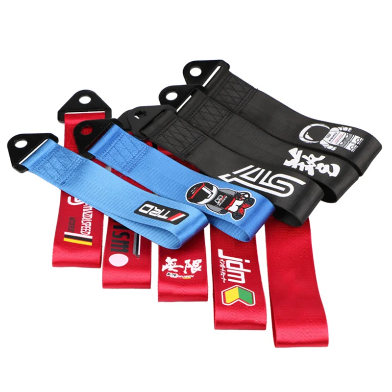 JDM веревки для гоночных автомобилей крюк буксировочный автомобильный Стайлинг