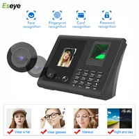 eseye face recognition fingerprint access control biometric attendance system time clock employee office attendance machine