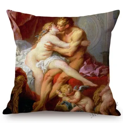 Роскошный дворец картина маслом Ренессанс Украшение Дома Наволочка из