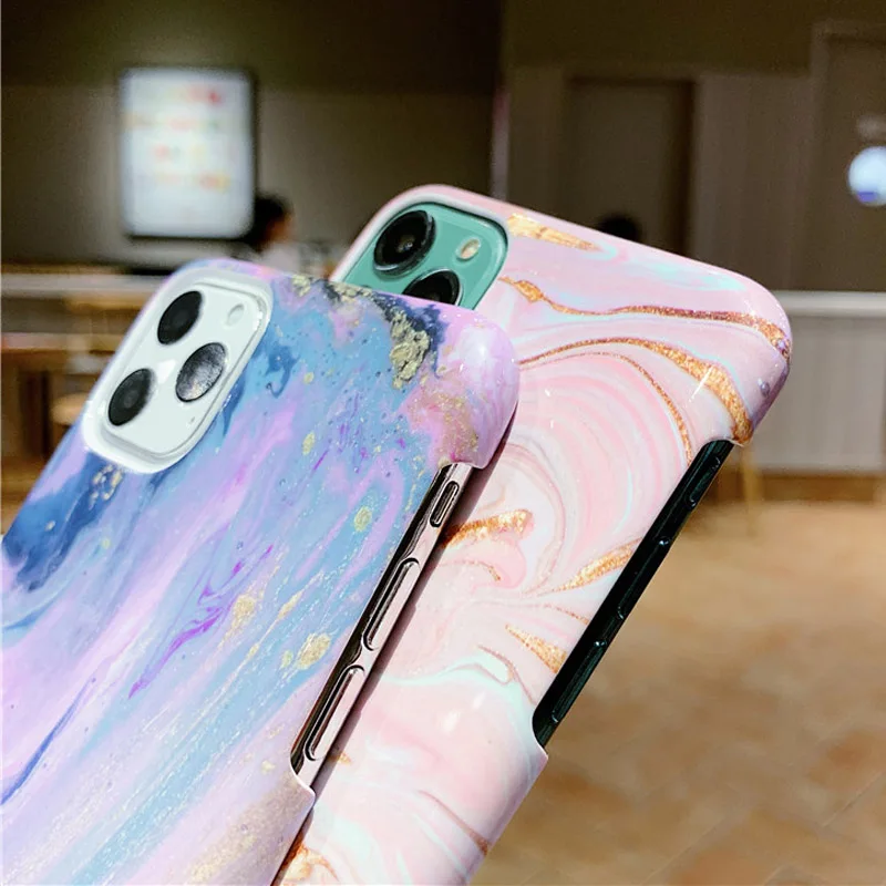 Lovebay чехол с мраморной текстурой для iPhone 11 Pro Max X XS XR Xs Max чехол для iPhone 7 8 Plus Жесткие ПК-Чехлы